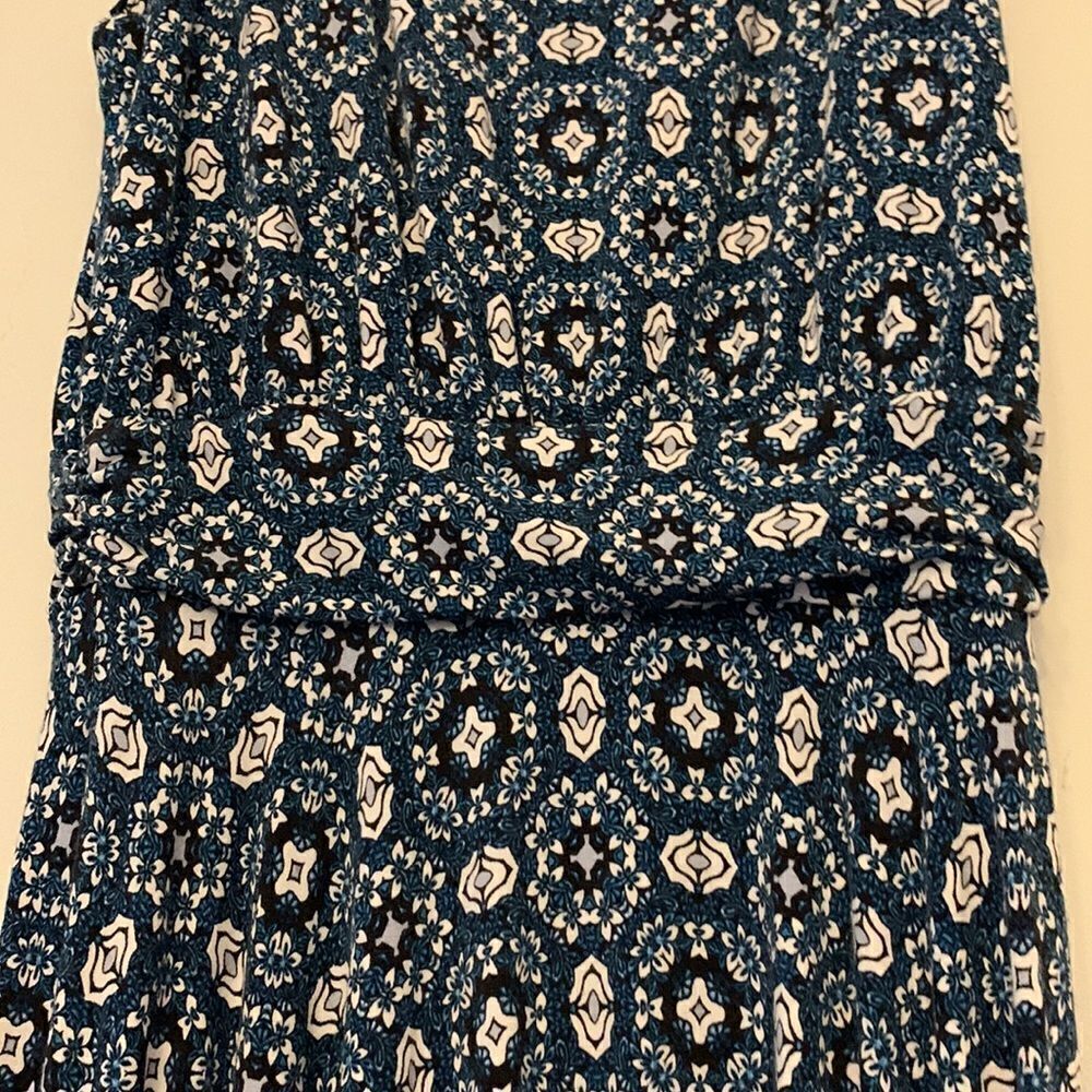 Cynthia Rowley blue and white patterned sleeveless dress Size XS - Picture 2 of 6
